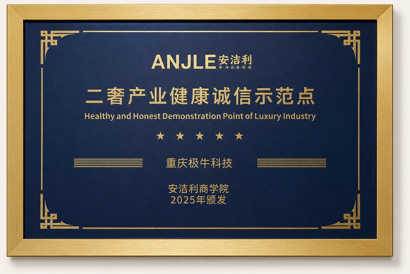 二奢产业健康诚信示范点